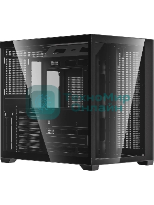 Компьютерный корпус Accord ACC-ZA06B черный без БП ATX 3x120мм 1xUSB2.0 1xUSB3.0 1xUSB3.1 audio