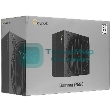 Блок питания Ocypus Gaммa P550 BK (Gaммa-P550-W1HDBK024X-EU), 550Вт, 80 PLUS, 120мм, черный