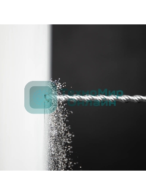 Бур по бетону Denzel двойная спираль, Cobalt W-tip, 12x460 мм, SDS PLUS