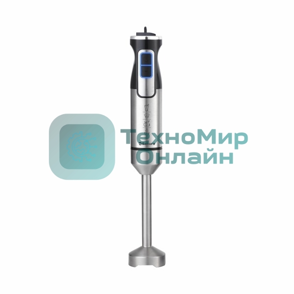 Блендер Sakura SA-6273BK погружн 1500 Вт стальн.корпус стальн.насадка