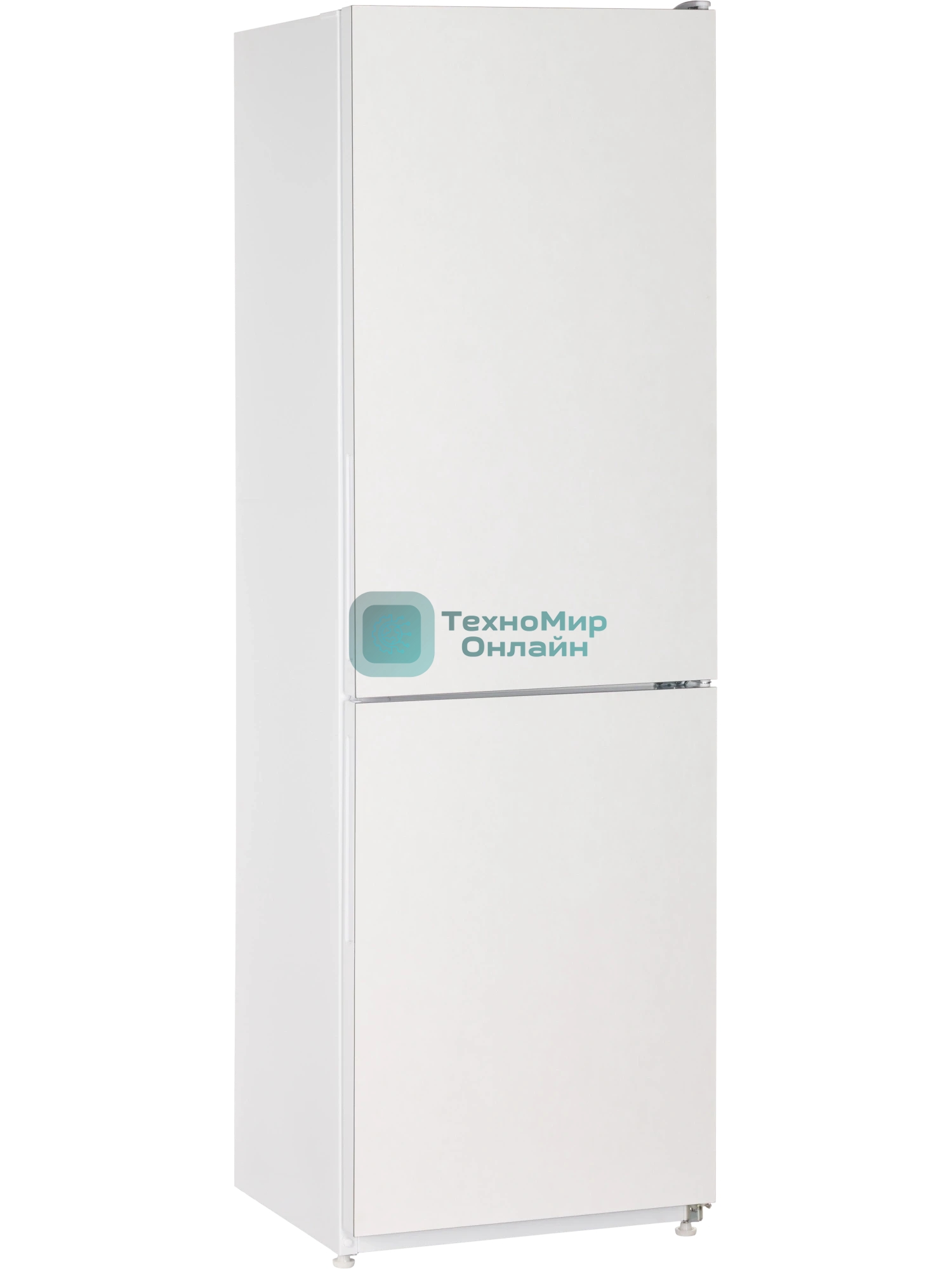 Холодильник Nordfrost NRG 152 WTM белый стекло двухкамерный 205/115 л морозилка снизу