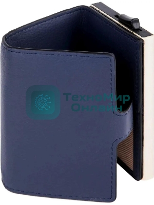 Картхолдер Piquadro Lyra PP5649W92R/BLU4 синий, натуральная кожа