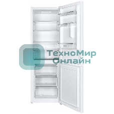 Холодильник Maunfeld MFF185SFW белый двухкамерный 213/104л морозилка снизу