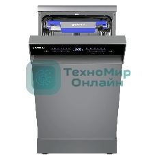 Посудомоечная машина Maunfeld MWF45331S, серебристый, 45 см, 10 компл., 49 дБ, класс A++