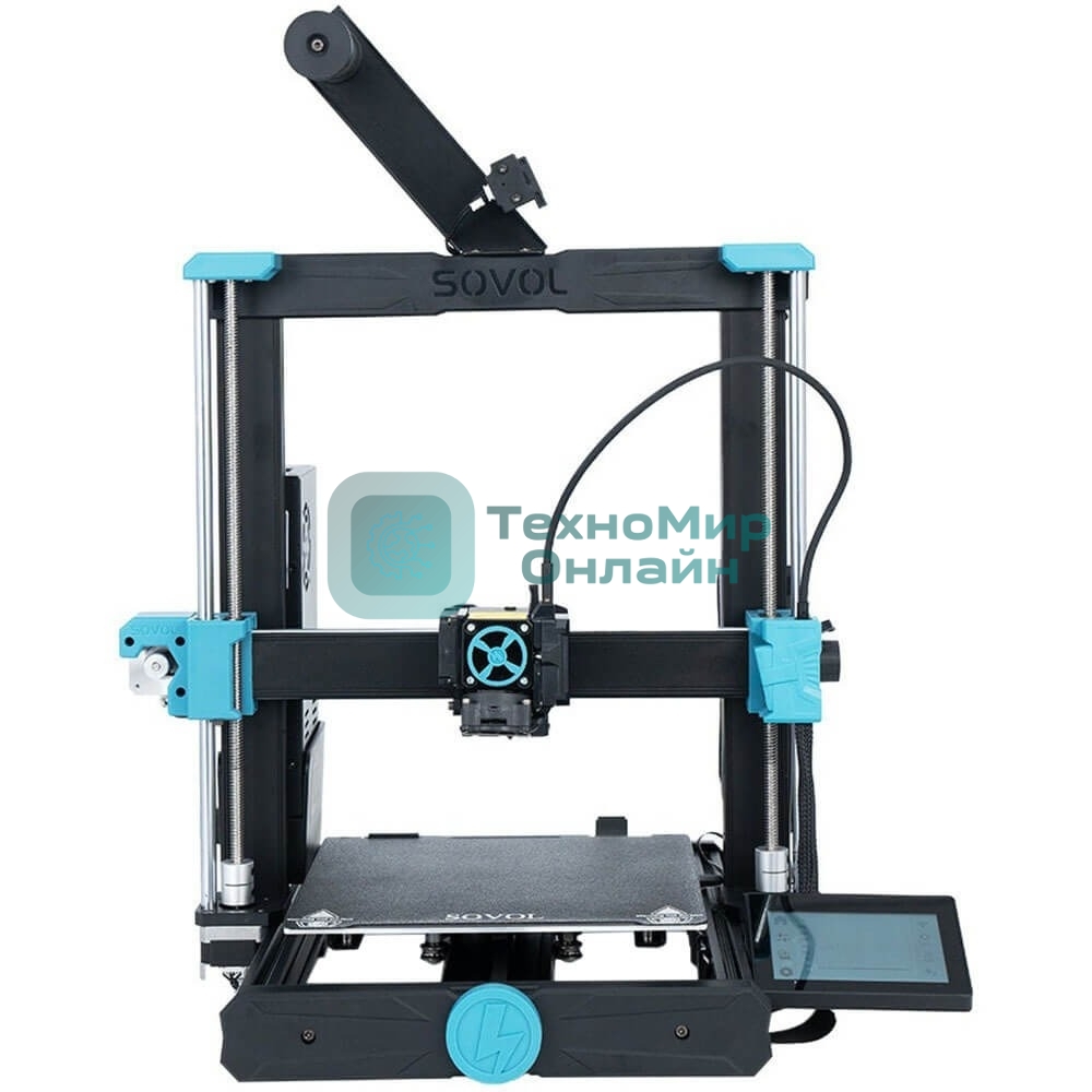 3D принтер Sovol SV06 ACE, FDM, 220х220х250мм, полиэфиримид, 600 мм/с, USB, Wi-Fi, TF