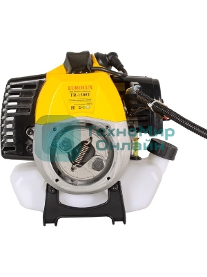 Бензиновый триммер Eurolux TR-1300T 70/2/16 2-х тактный, 1,3 кВт, ширина 255мм, бак 700мл, 7кг