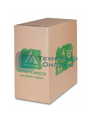 Кресло Бюрократ CH-300/BLACK черный, экокожа, 120 кг, механизм качания