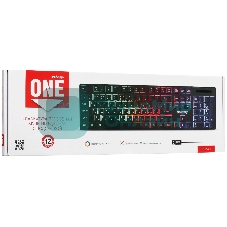 Клавиатура проводная мультимедийная Smartbuy (SBK-240U-K) ONE 240 USB черный