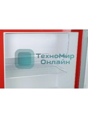 Холодильник Nordfrost NR 402 R красный однокамерный 44/11 л морозилка сверху