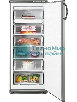 Морозильная камера Atlant M-7184-060, мокрый асфальт, 240л, 6 ящиков