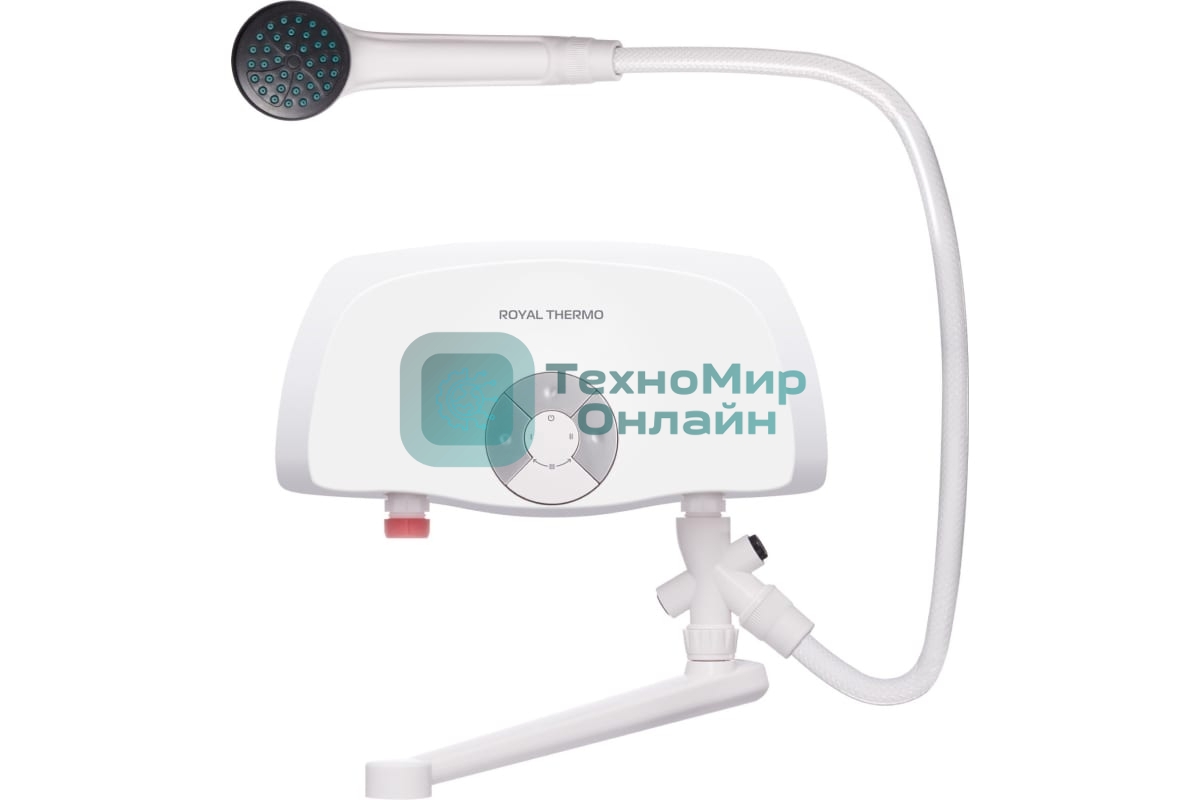Водонагреватель проточный Royal Thermo SmartFix TS (3,5 kW) - кран+душ