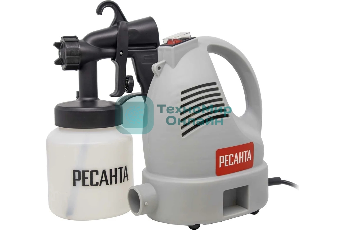Краскопульт электрический Ресанта ЭКП-700В 75/17/2