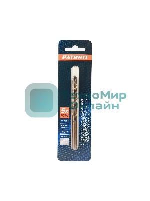 Сверло EDGE by PATRIOT по металлу 7,0 мм, 1шт в блистере