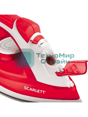 Утюг Scarlett SC-SI30P15 красный, 2000 Вт