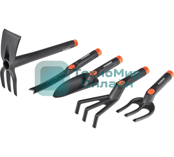 Набор садовых инструментов GTP5 5 предметов нейлон PATRIOT 777001506