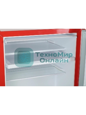 Холодильник Nordfrost NR 402 R красный однокамерный 44/11 л морозилка сверху