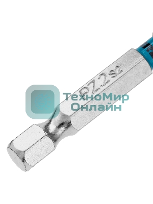 Бита Gross PZ2х50мм, сталь S2, шестигр., 10 шт.