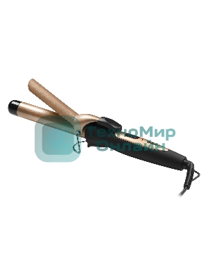 Щипцы для завивки волос BBK BST2501 черный/шампань, 25 мм, 200 °C, 1 режим