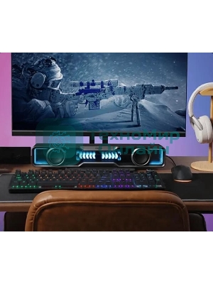 Колонки Edifier QS30 1.0 черный 5Вт BT