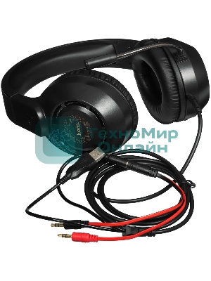 Гарнитура HOCO W108 Sue чёрный, проводная