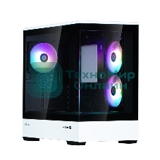 Компьютерный корпус ZALMAN P30 BW, MATX, BLACK/WHITE, WINDOW, 2x3.5