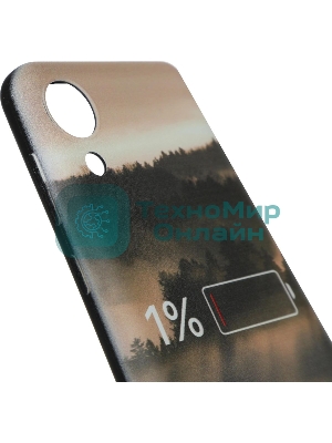 Чехол (клип-кейс) Gresso для Samsung Galaxy A03 Core Meridian черный/бежевый (GR17AAAE8936)