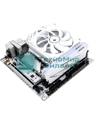 Устройство охлаждения(кулер) Thermalright AXP-90 X47 White Soc-AM5/AM4/1200/1700/1851 белый 4-pin 22.4dB Al+Cu 310gr Ret (AXP-90-X47-WH)