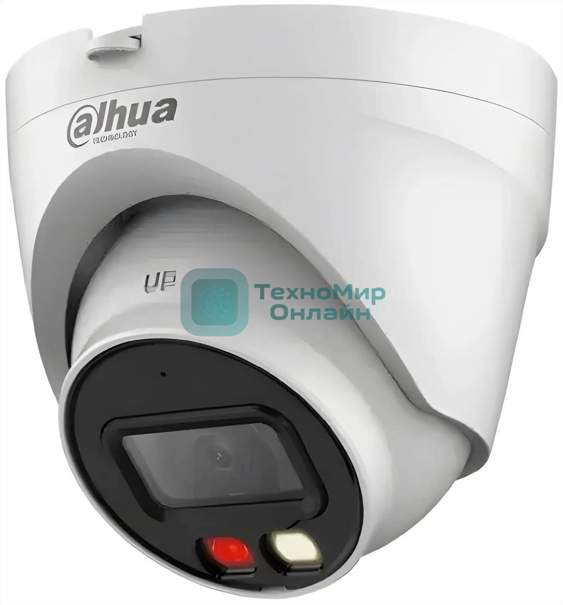 Уличная турельная IP-видеокамера Dahua DH-IPC-HDW1439VP-A-IL-0360B Smart Dual Light 4Мп, 1/2.9” CMOS, объектив 3.6мм, ИК-подсветка до 30м, LED-подсветка до 20м, IP67, корпус: металл