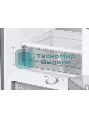 Холодильник Samsung RB34C7B5EB1/EF черный мат. двухкамерный 230/114л морозилка снизу, No Frost