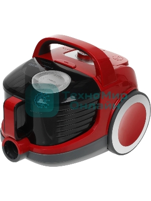 Пылесос Gorenje VC1901GACRCY черный/красный, 280/1900 Вт, уборка сухая, пылесборник контейнер 2.2 л