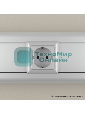 Розетка DKC Avanti 4404002 1-м 2 модуля, 