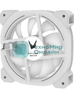 Вентилятор для корпуса Formula Nulight 12WH ARPW Reverse ARGb белый, 120 мм, 1500 об/мин, 25.34 дБ, 4 pin