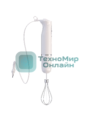 Блендер ручной Maxvi HB1031S белый