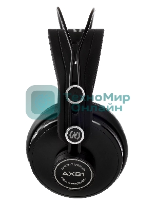 Проводные наушники Axelvox AX81 черный, полноформатные