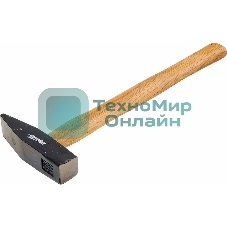 Молоток слесарный Sparta 102045 200 г, квадратный боек, деревянная рукоятка