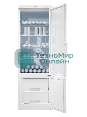 Холодильник Pozis RK-254 белый двухкамерный 260/80л морозилка снизу