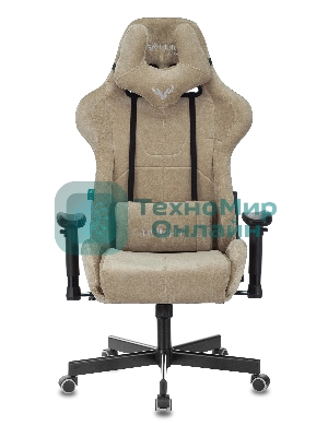 Кресло Бюрократ VIKING KNIGHT LT21 FABRIC песочный, ткань, 120 кг, механизм качания