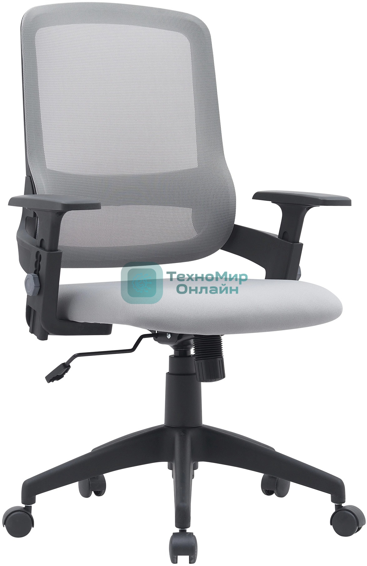 Кресло Cactus CS-MC313-BKGY черный, сетка