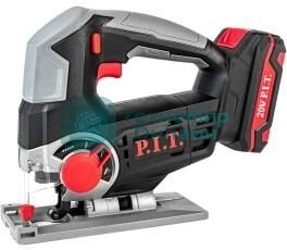 Лобзик аккум. P.I.T. PST20H-80A/1 (20В, 80мм,0-2400об/мин, БЗП, маятн., 1акб 2Ач, ЗУ, кейс)