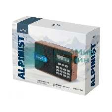 Радиоприемник PERFEO (PF_D0574) ALPINIST , коричневый