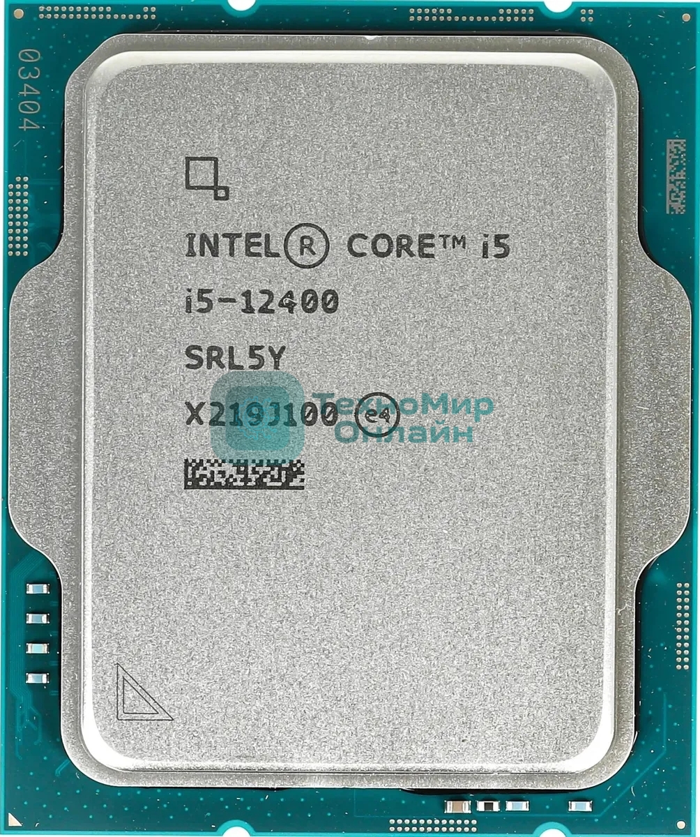 Процессор Intel Core i5-12400T Soc-1700 1.8GHz OEM