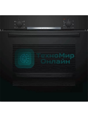 Духовой шкаф электрический Bosch HBA530BB0S черный/серебристый