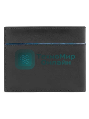 Кошелек мужской Piquadro Blue Square Revamp PU4188B2VR/N, натур.кожа, черный