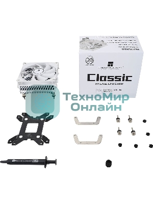 Устройство охлаждения(кулер) Thermalright AXP-90 X47 White Soc-AM5/AM4/1200/1700/1851 белый 4-pin 22.4dB Al+Cu 310gr Ret (AXP-90-X47-WH)