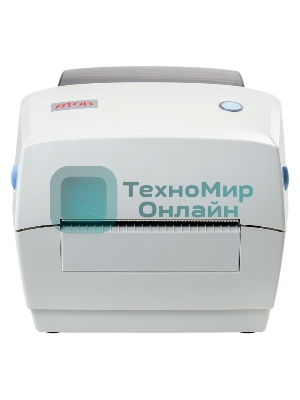 Принтер этикеток термотрансферный Атол ТТ42 203 dpi, 127 мм/сек, USB, RS-232, Ethernet, серый