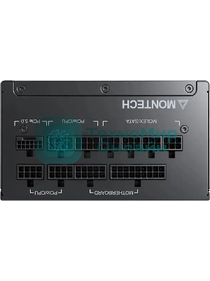 Блок питания Montech ATX 1200W TITAN GOLD Gen.5, 1200 Вт, 80 PLUS GOLD, 135 мм, модульный, черный