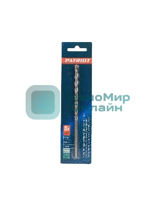 Сверло EDGE by PATRIOT по бетону 6x150 мм, 1 шт в блистере