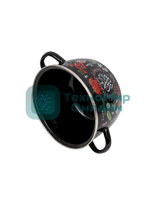 Кастрюля Appetite 1RC161M Gazpacho сферическая эмалированная 2 л