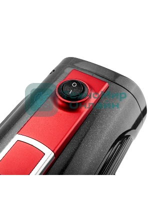 Пылесос вертикальный BRAYER BR4268 серый/красный, питание от сети, 185 Вт, уборка сухая, пылесборник 0,8 л