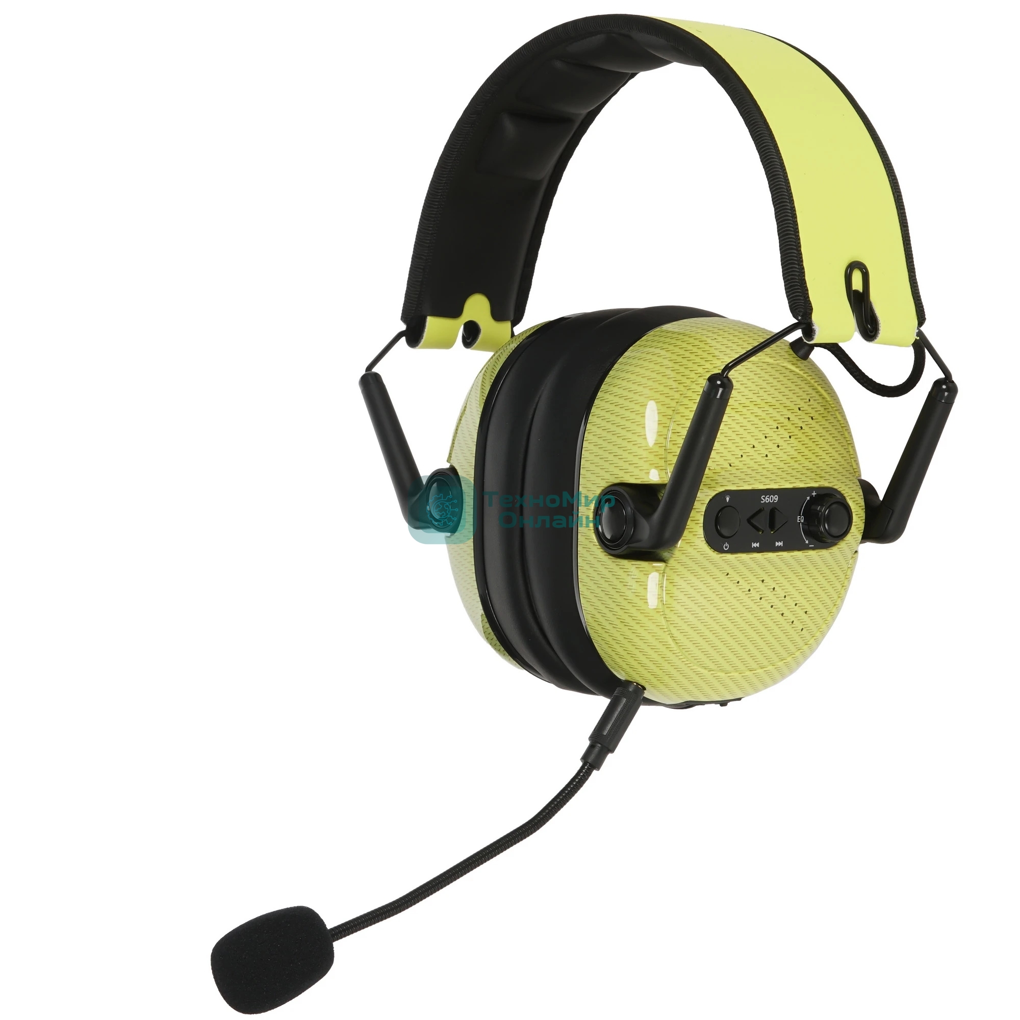 Наушники беспроводные/проводные AULA S609 Green